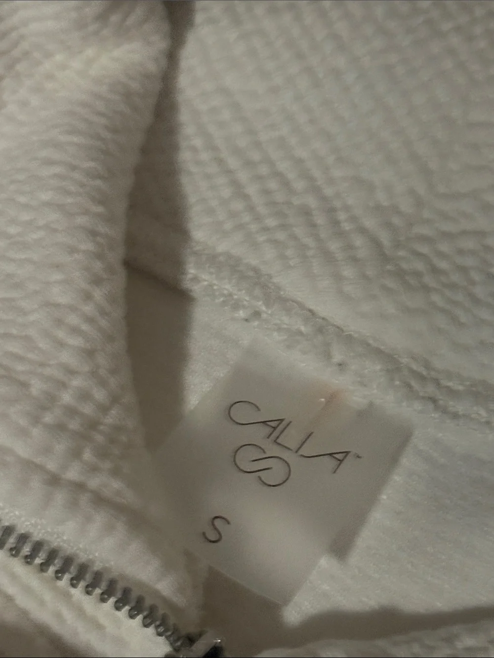CALIA by Carrie Underwood Cream Half-Zip Sweater - Picture 4 of 6